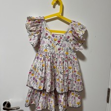 Tutto piccolo girls sleeveless dress flowery 5-6y (114cm)