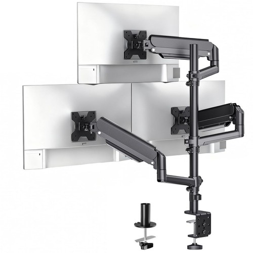 Triple monitor mount desk - mount,