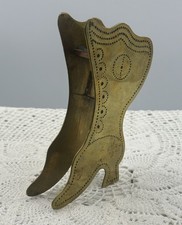 WW1 Trench Art Brass Boots.