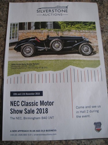 Silverstone auctions 1934 5 - silverstone, 3.5