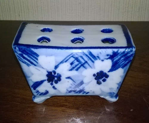 Delft faience ware flower - delft,