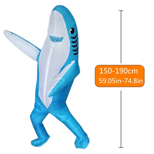 Inflatable shark costume - shark,