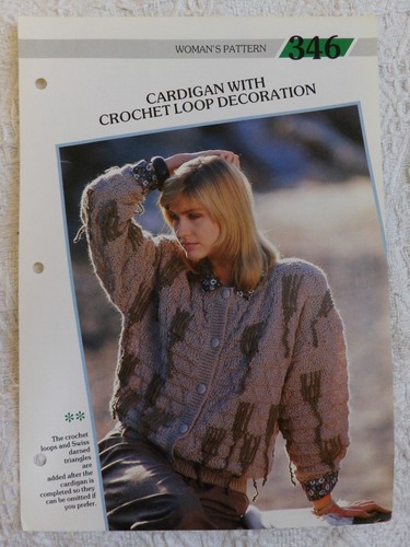 Cardigan crochet loop - cardigan,