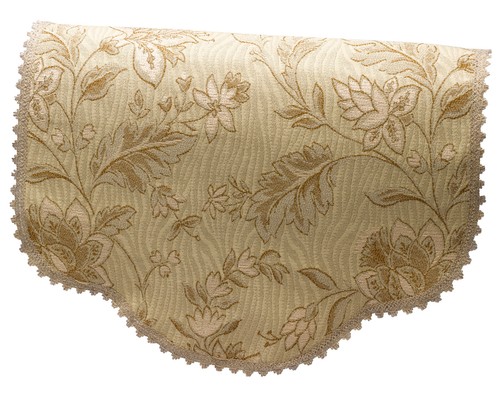 Floral tapestry chair - tapestry, back