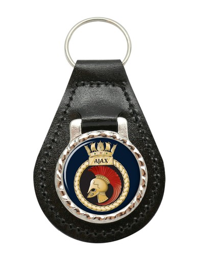 Hms ajax royal navy leather - hms,