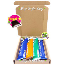4 FRYS CREAM BARS DARK CHOCOLATE PERSONALISED GIFT BOX Stocking Filler Hamper🎁