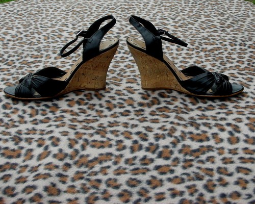 Faith black leather high - black,