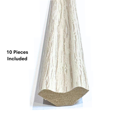 Light cream oak scotia - cream,