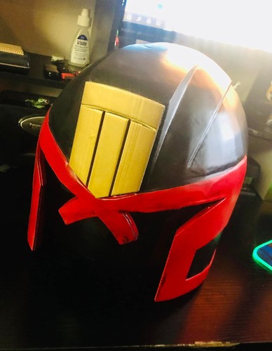Judge dredd cosplay helmet - dredd,