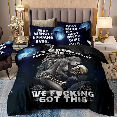Lover skull duvet quilt - lover,