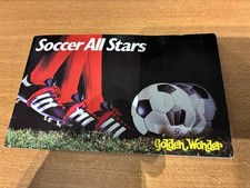 Golden Wonder - 'soccer all stars’ 1977- Complete trade card Album
