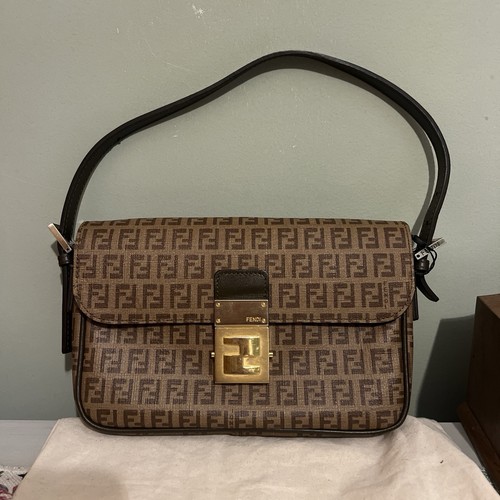 Rare fendi baguette canvas - fendi,