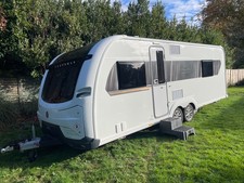 Coachman Lusso II (2), Twin Axle luxurious 4 berth Caravan. Very high spec.