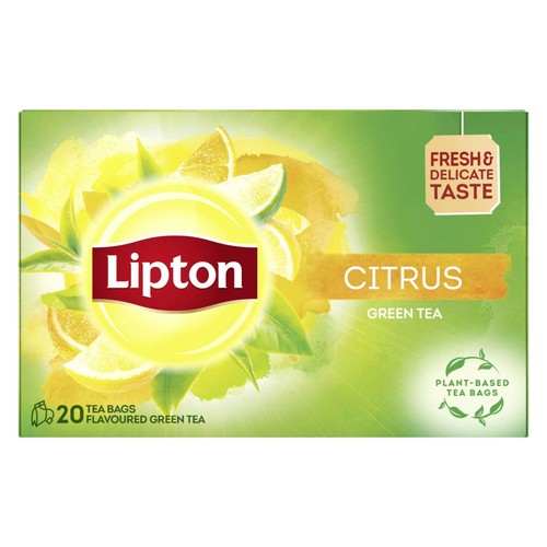 Boxes tea lipton citrus - boxes,