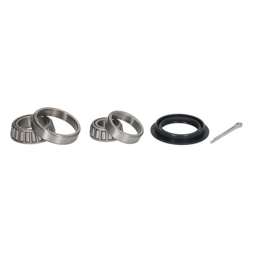 Wheel bearing set with - wheel, hub