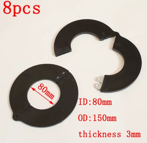 8pcs bucket pin shim - 8pcs, kit