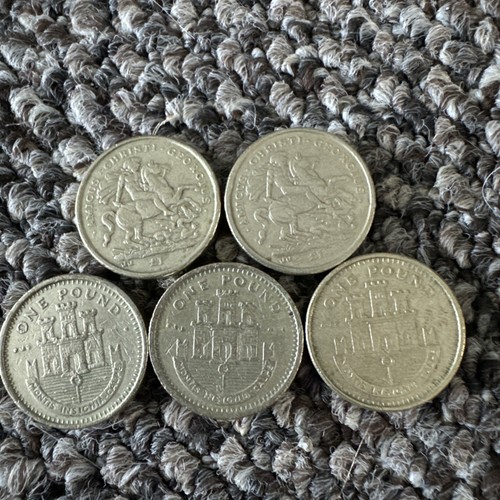 Gibraltar pound coin - gibraltar, bundle