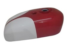 For BSA Spitfire Hornet 2 Gallon Red & White Painted Fuel Petrol Gas Tank New