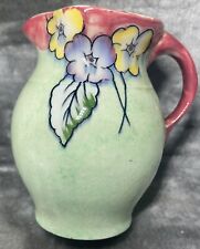 Vintage Jug 10cm Tall SPRINGTIME By Tunstall/ Good Condition No Damage