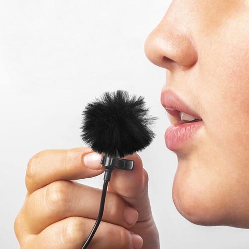 Fur windscreen wind muff mic - fur,