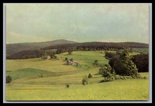 Postcard view auersberg - view,