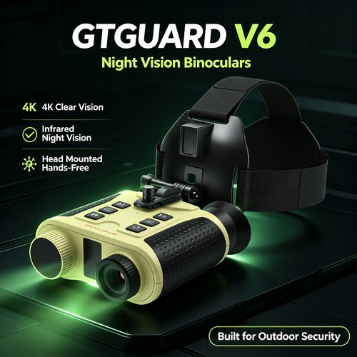 Head mounted night - head, vision