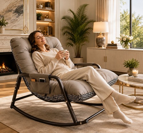 Modern rocking chair lounge - modern,