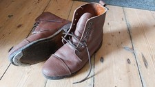 WW1 British Army Officer Boots - Replica Kay Canvas SIZE 6