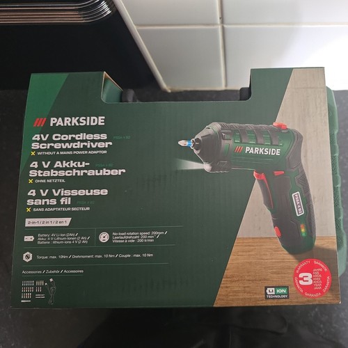Parkside cordless - parkside, 4v