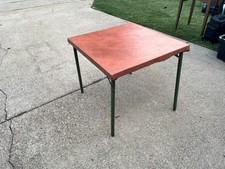Vintage Folding Table 29x29z26