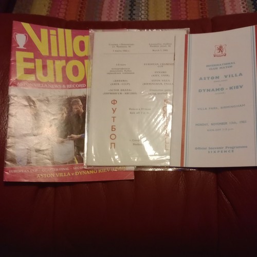 1982 villa dynamo - , v
