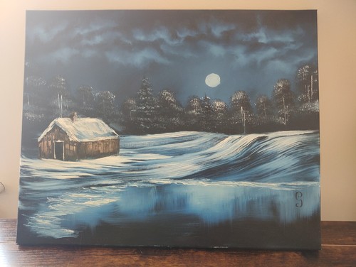 Original snowy winter - original,