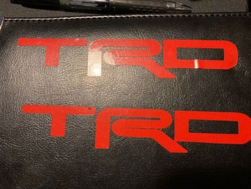 Toyota trd decal - trd,