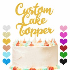 Customized Cake Topper