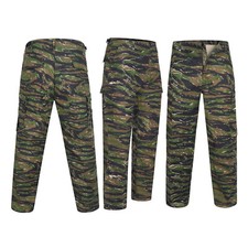 Combat Trouser US M65 Army Military Style BDU Field Pants Tiger Stripe Camo