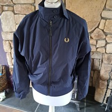 Fred Perry Ladies Navy Batwing
