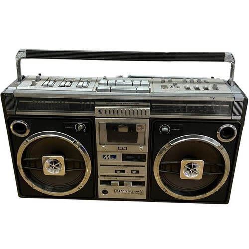 Sharp 508sb boombox radio - sharp,