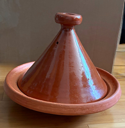 Terracotta tagine pot - tagine, w/