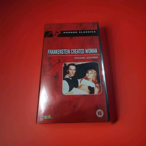 Frankenstein created woman - frankenstein, vhs