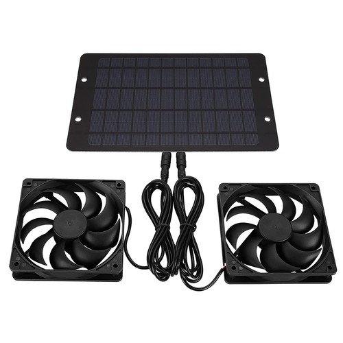 Solar powered dual exhaust - solar,