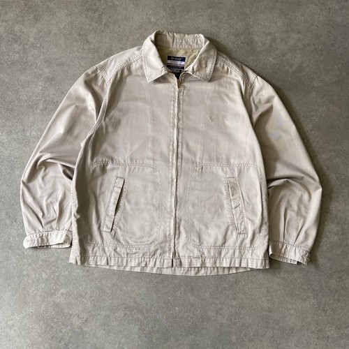 Cream avirex cotton jacket - cotton,