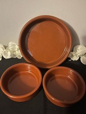 Set Of 3 Ceramic Serving Dishes