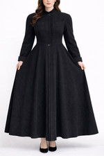 Vintage Black Princess Coat
