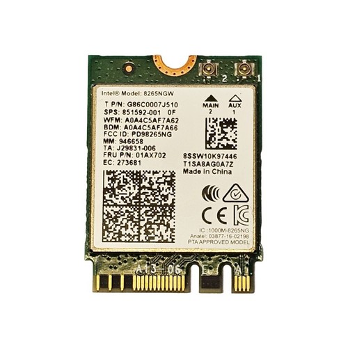 Intel 8265ngw dual band - 8265ngw,