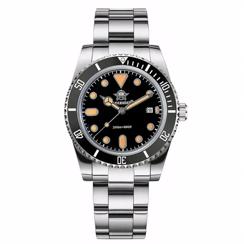 39mm addiesdive quartz men - quartz, men's