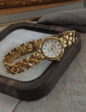 Vintage Gold Women’s Wrist Watch | French Style Dainty Luxury Elegant Timepiece