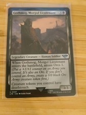 MTG Gothmog, Morgul Lieutenant 0087 Lord of the Rings M/NM Free UK P&P