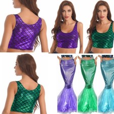 UK Womens Mermaid Cosplay Fish