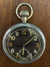 WWII Military Black Dial GSTP