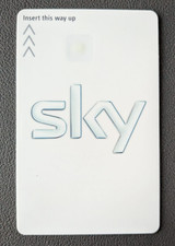 SKY: VIEWING CARD (WHITE) - UNTESTED - READ DESCRIPTION